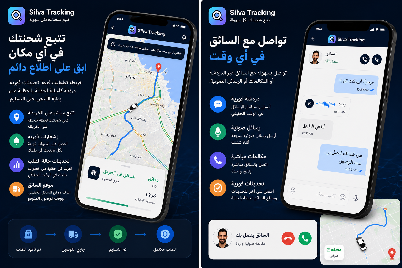 Silva Tracking App Preview